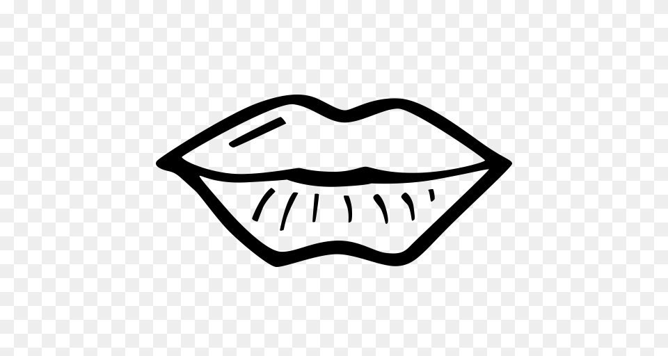 Kiss Lips Love New Year Party Romance Romantic Icon, Gray Png Image