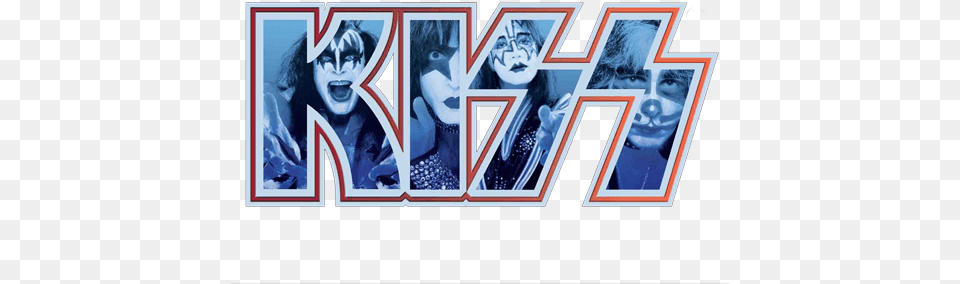 Kiss Logo Band Kiss Music, Art, Collage, Adult, Female Free Transparent Png
