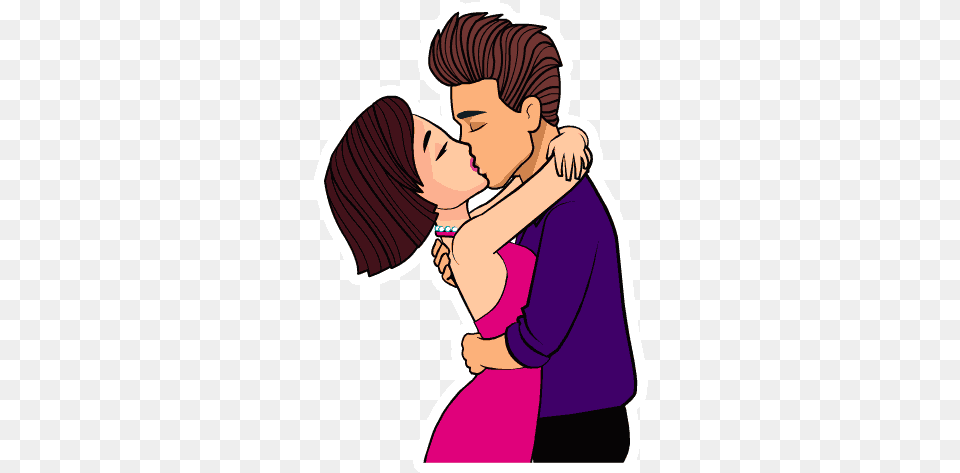 Kiss Love Gif Kiss Love Couple Discover U0026 Share Gifs Love You Babe Gif, Kissing, Person, Romantic, Baby Free Transparent Png