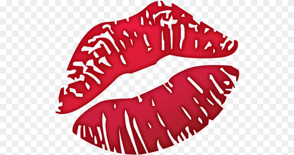 Kiss Mark Emoji Iphone, Body Part, Mouth, Person, Cosmetics Png