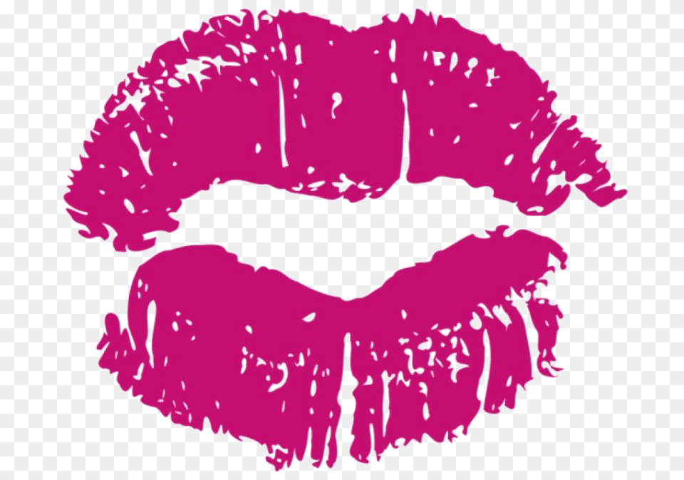 Kiss Mark Pink Kiss Lips Clipart, Purple, Cosmetics, Lipstick, Body Part Png Image