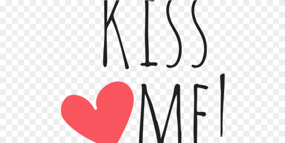 Kiss Me, Heart, Blackboard Free Png Download