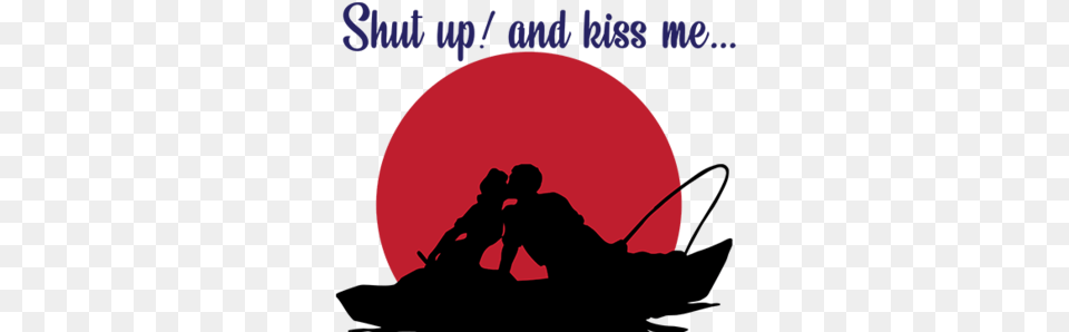 Kiss Me 485 1x Couple Fishing Shower Curtain, Photography, Silhouette, Nature, Outdoors Png Image