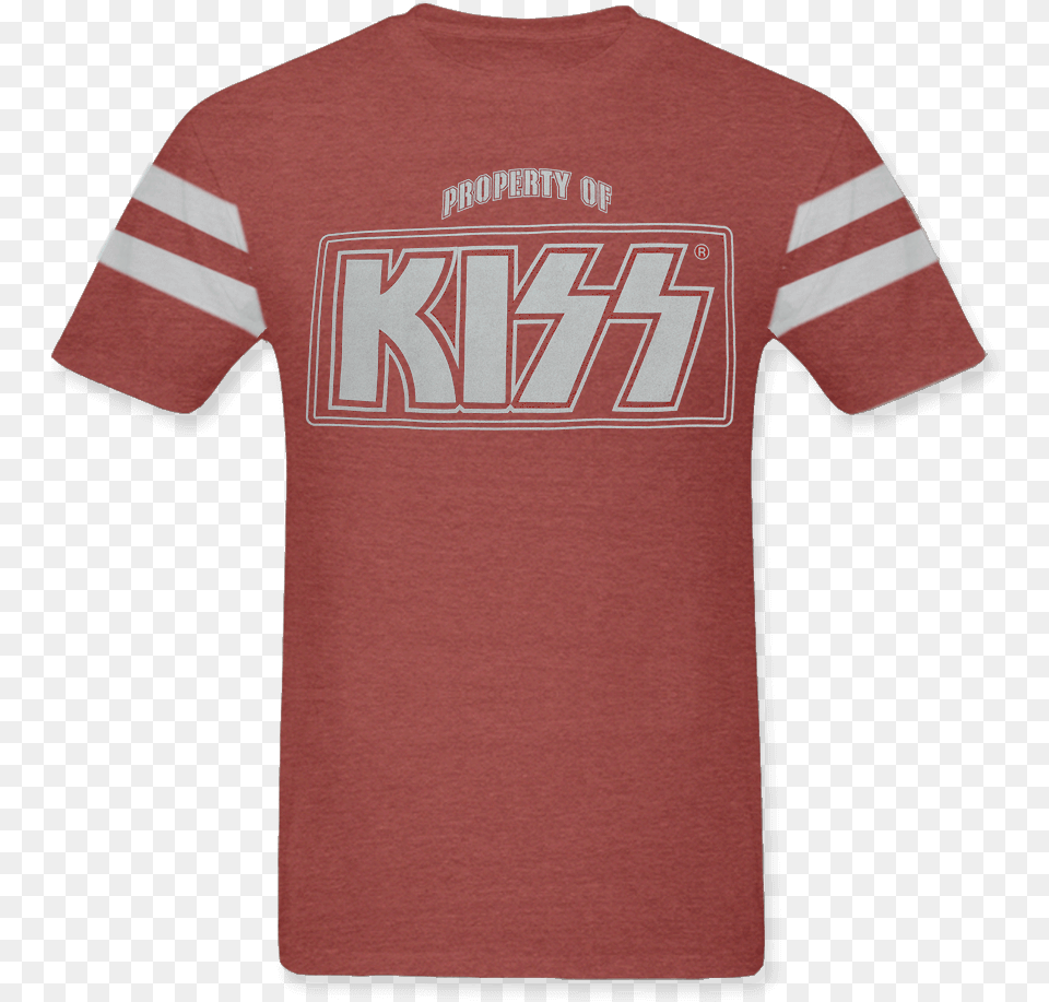 Kiss Property Of Pink Football Campd Visionary Kiss Collector39s Set Collectibles, Clothing, Shirt, T-shirt Free Png