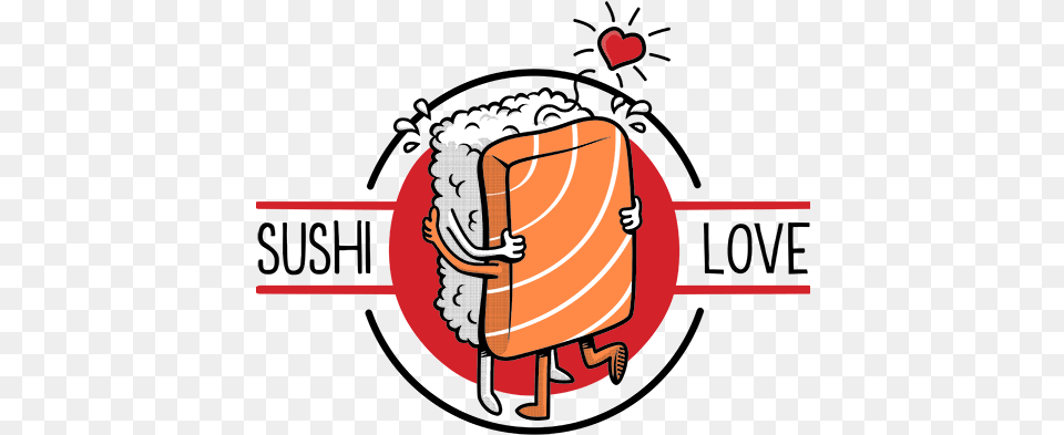 Kiss Sushi And Cute Sushi Love, Bag, Baggage Png Image