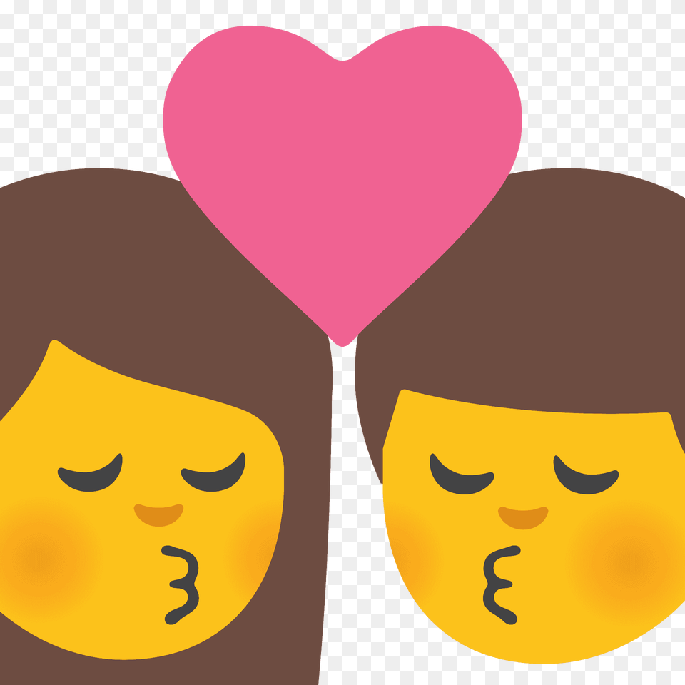 Kiss Woman Man Emoji Clipart, Balloon, Heart Free Png