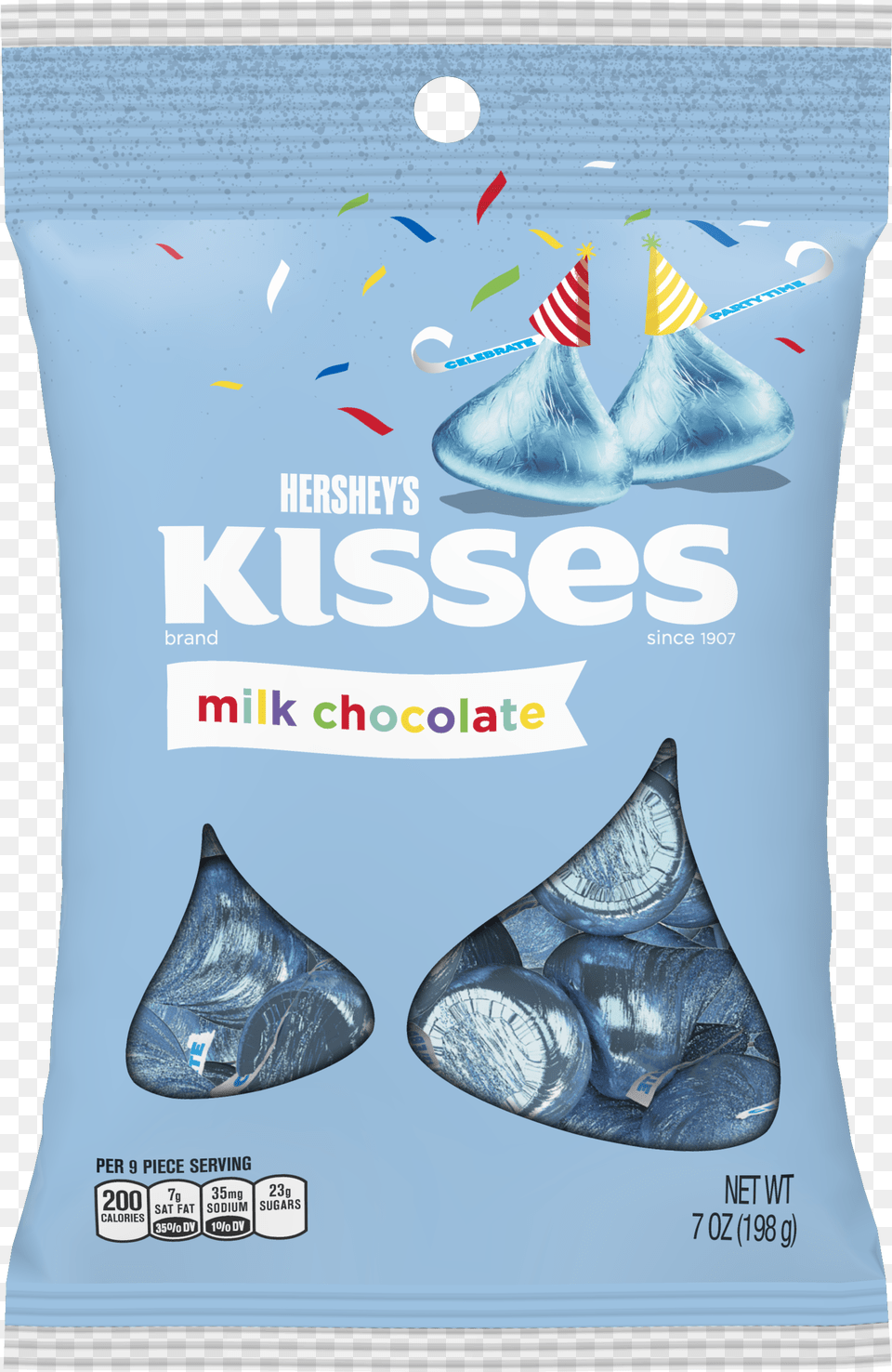 Kisses Milk Chocolate Light Blue Birthday Hershey Kisses Party Blue, Ice, Nature, Outdoors Png