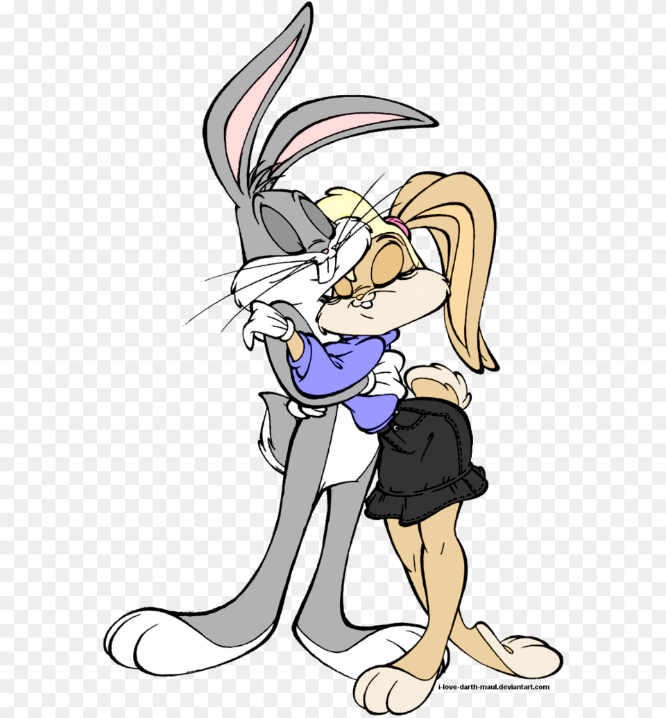 Kissing Bug Clipart Bugs Bunny Y Lola Bunny, Book, Comics, Publication, Person Free Transparent Png