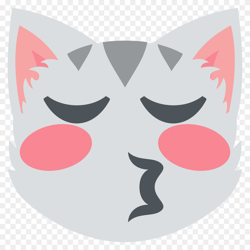 Kissing Cat Emoji Clipart, Animal, Fish, Mammal, Pet Free Png