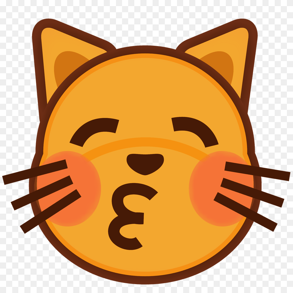 Kissing Cat Emoji Clipart, Nature, Outdoors, Sky, Logo Free Png Download