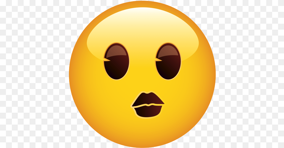 Kissing Cat Face With Closed Eyes Emoji, Disk Png Image