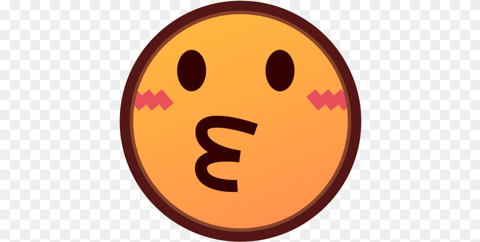 Kissing Face Id Emojicouk Emojidex, Astronomy, Bowling, Leisure Activities, Moon Free Transparent Png