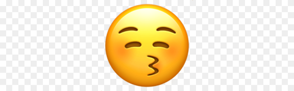 Kissing Face With Closed Eyes Emojis Emoji, Nature, Outdoors, Sky, Clothing Png Image