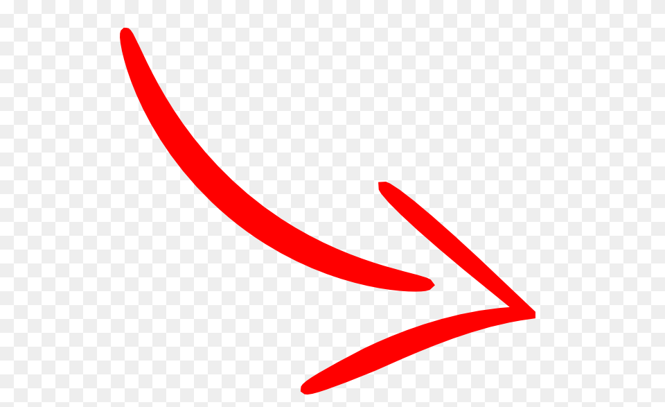 Kisspng Arrowcomputericonsclipartredarrowlinepng Drawn Red Arrow, Logo, Text, Handwriting, Blade Free Png