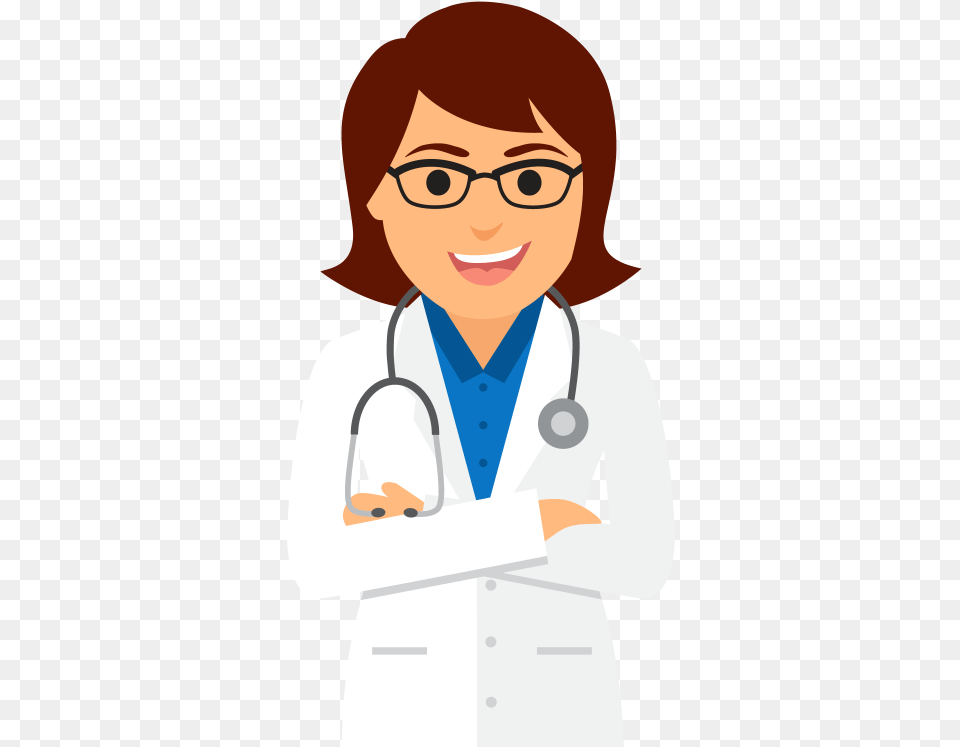 Kisspng Primary Care Physician Specialty Clinic Medicine Transparent Background Female Doctor Vector, Clothing, Coat, Lab Coat, Woman Png