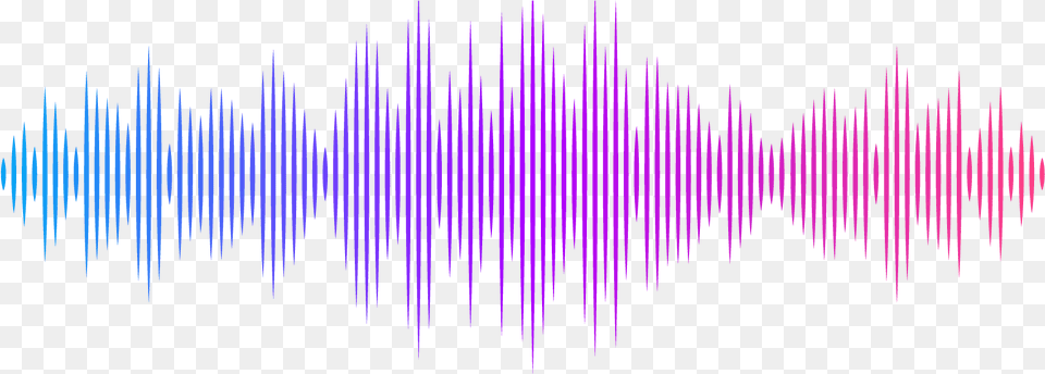 Kisspng Sound Wave Music Transparent Sound Wave Logo, Light, Lighting, Purple Free Png Download