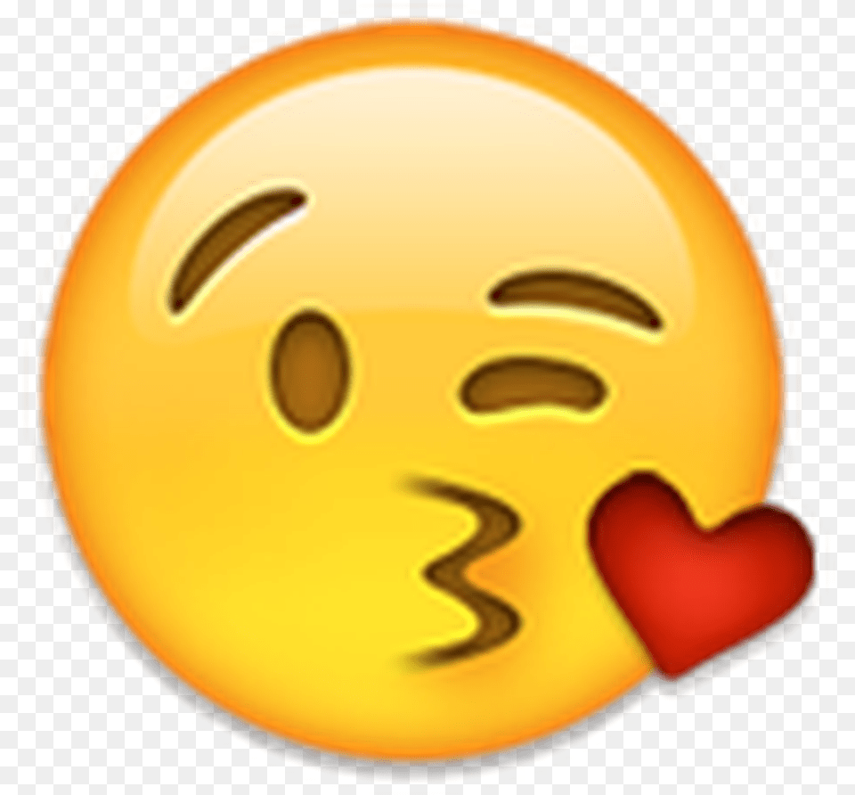 Kissy Face Emoji Apple, Nature, Outdoors, Sky, Sun Png Image