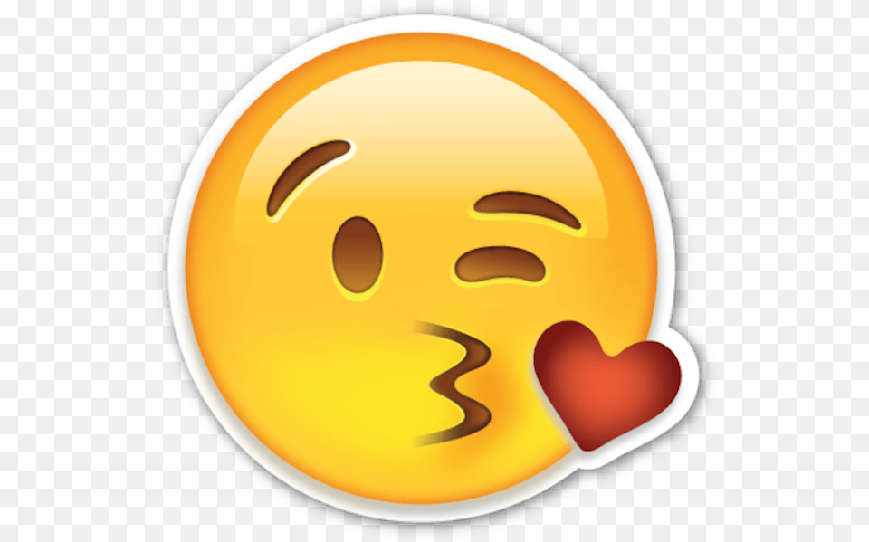 Kissy Face Emoji Nature, Outdoors, Sky, Sun Free Transparent Png