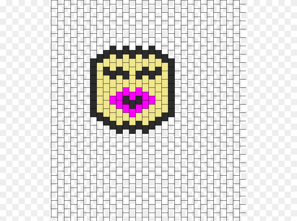 Kissy Face Peyote Diy Kandi Mask Pattern, Logo Png Image