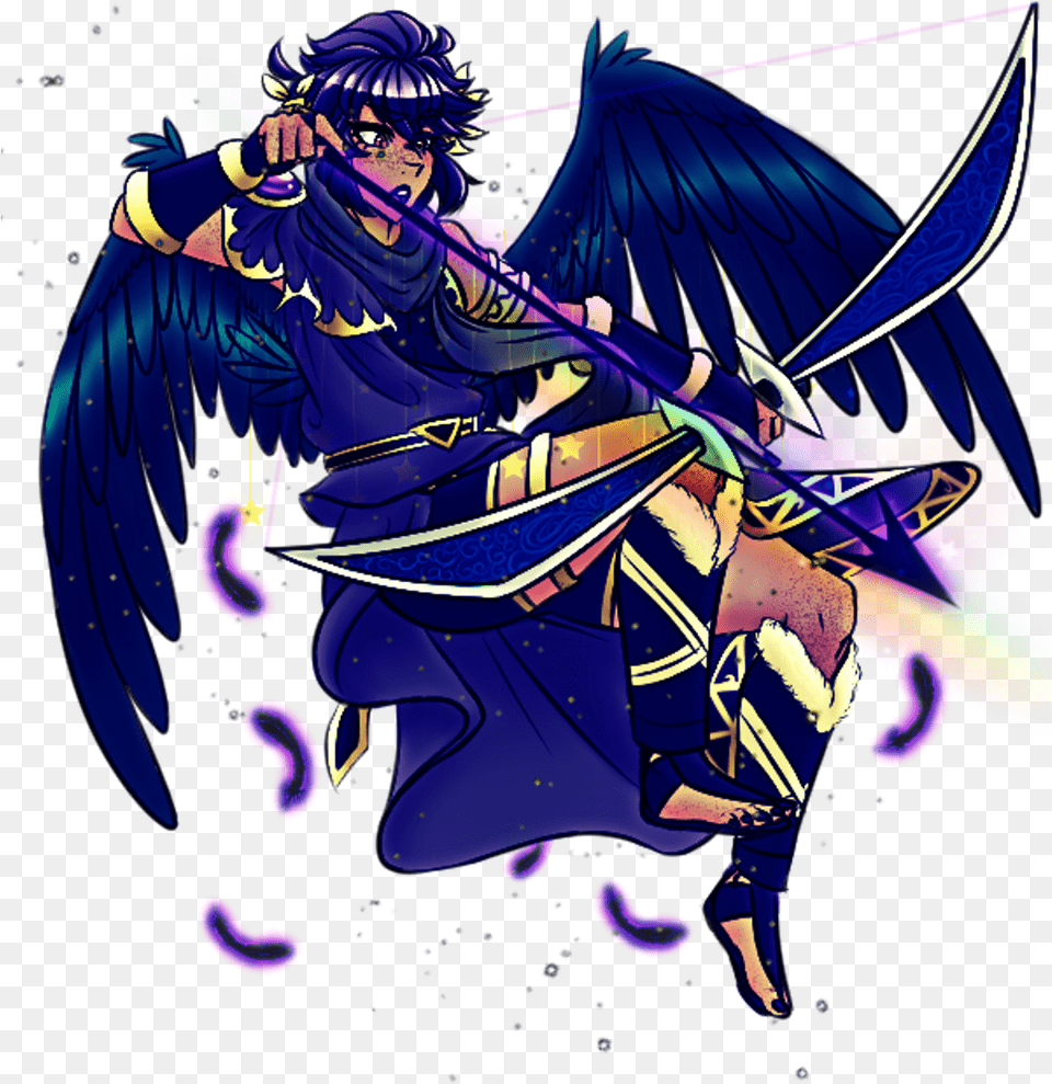 Kisw Darkpit Kisw Darkpit Kidicarus Angel Smashbros, Person, Face, Head Png Image