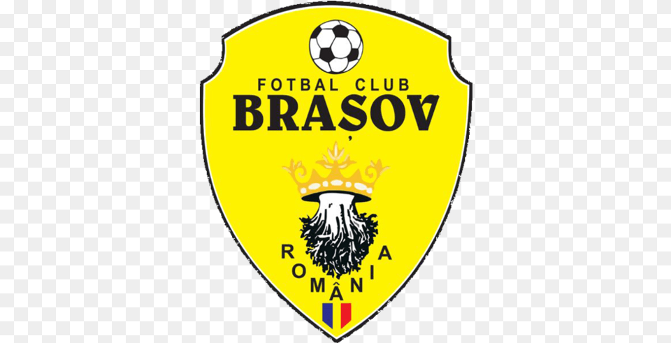 Kit And Logo Fc Brasov Pentru Fts Si Dream League Soccer Imgur Brasov Football Club, Badge, Symbol, Ball, Soccer Ball Png