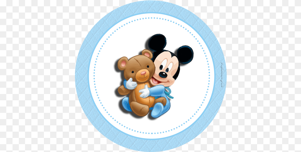 Kit Baby Disney Gratuito Para Imprimir Vrios Rtulos Pluto Y Mickey Bebes, Food, Meal, Toy Free Transparent Png