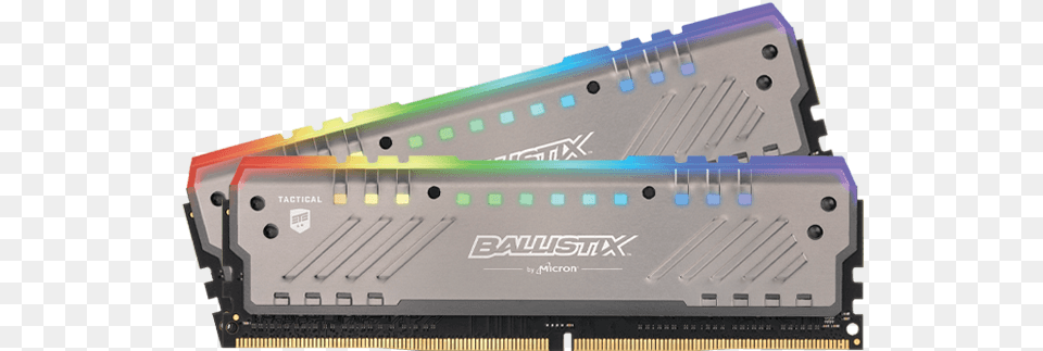 Kit Ballistix Tactical Tracer Rgb Ddr4, Computer, Computer Hardware, Electronics, Hardware Png