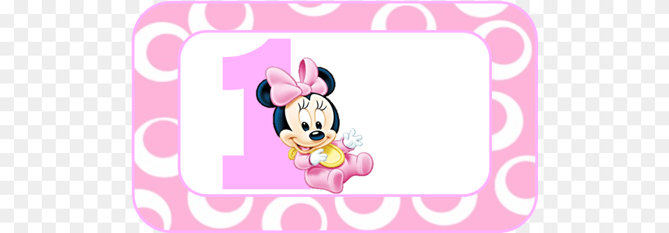 Kit De Minnie En Su Primer Para Imprimir Minnie Baby, Cartoon Free Png Download