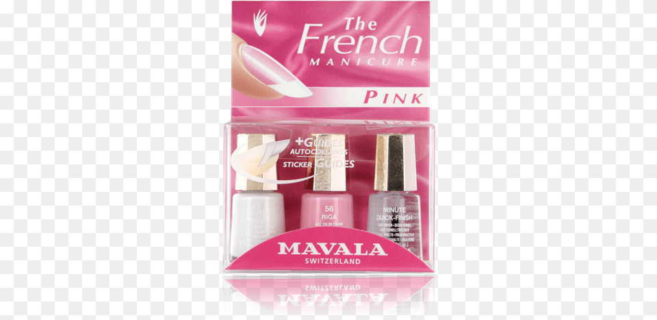 Kit French Manicure Pink Mavala French Manicure Kit, Cosmetics, Lipstick Png Image