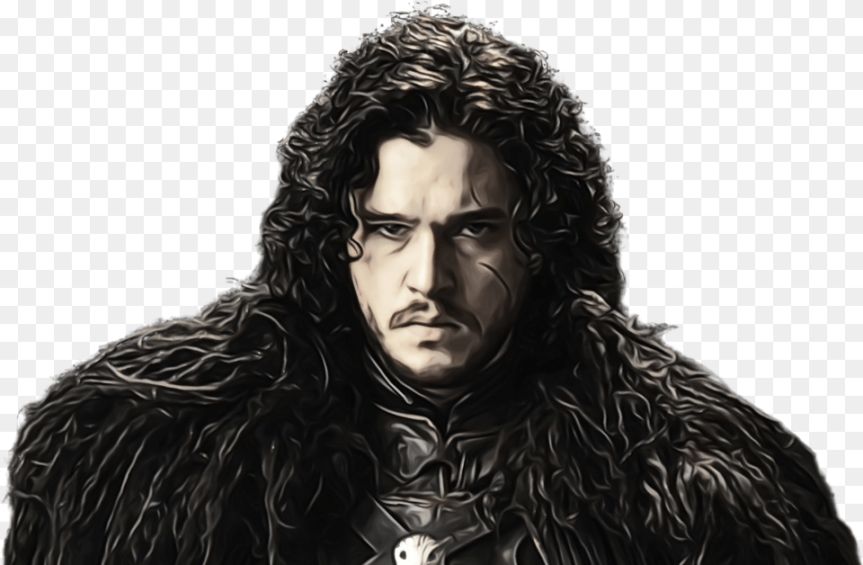 Kit Harington Jon Snow Game Of Thrones Jon Snow Transparent, Portrait, Photography, Person, Face Free Png Download