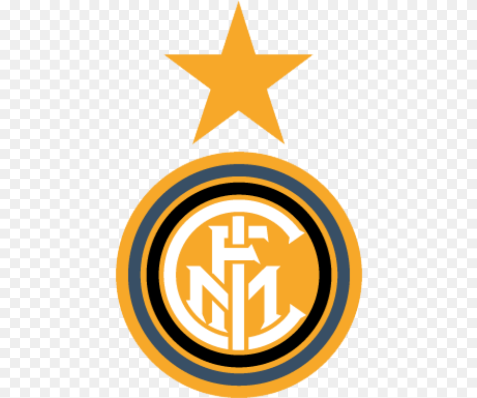 Kit Inter Milan Fiorucci Umbro Concept Inter Milan Logo 1988, Symbol, Badge, Gold, Star Symbol Png Image