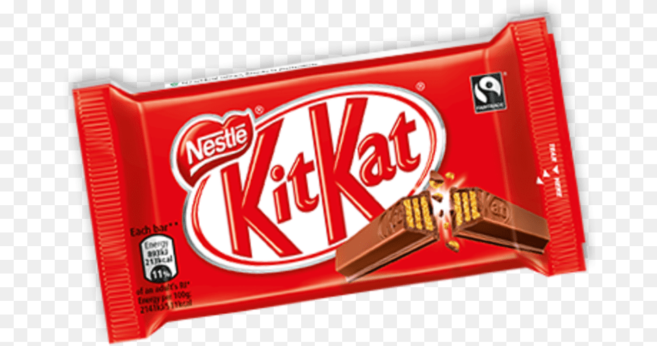 Kit Kat Coughs Up Medicine Flavoured Chocolate Bar Kit Kat 4 Finger, Candy, Food, Sweets, Dynamite Png Image