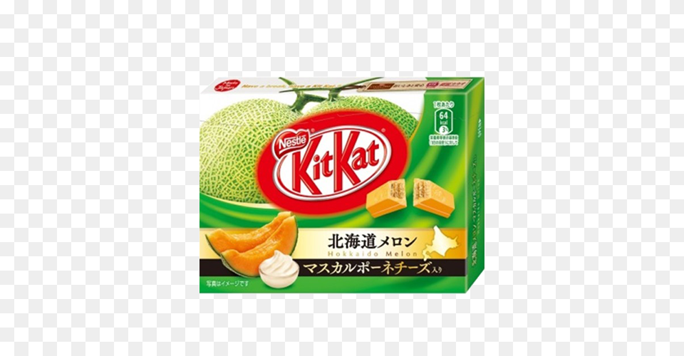 Kit Kat Mini Hokkaido Melon Flavor White Rabbit Japan, Food, Fruit, Plant, Produce Free Transparent Png