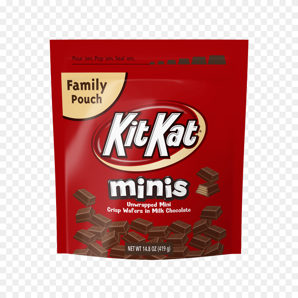 Kit Kat Minis Crisp Wafer Milk Chocolate Candy Oz, Cocoa, Dessert, Food, Sweets Png Image