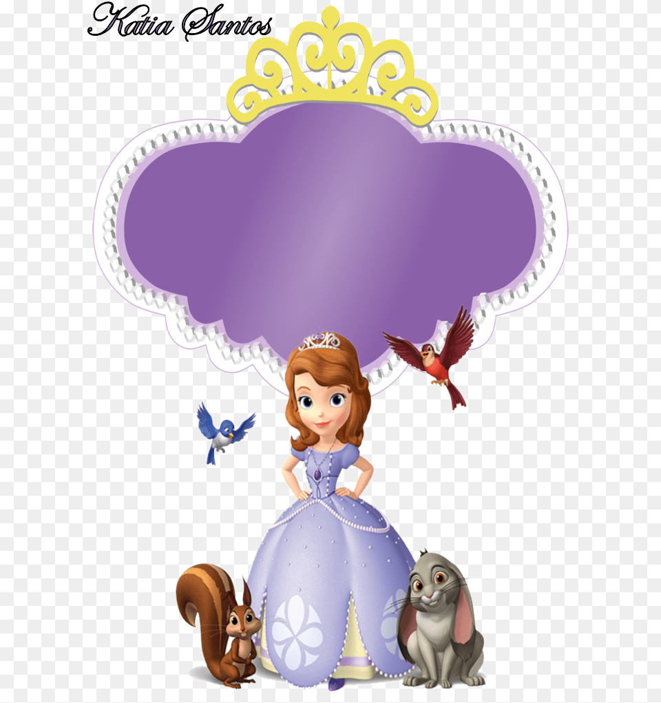 Kit Personalizados Tema Princesa Sofia Bs Tea Parties, Doll, Toy, Animal, Bird Png