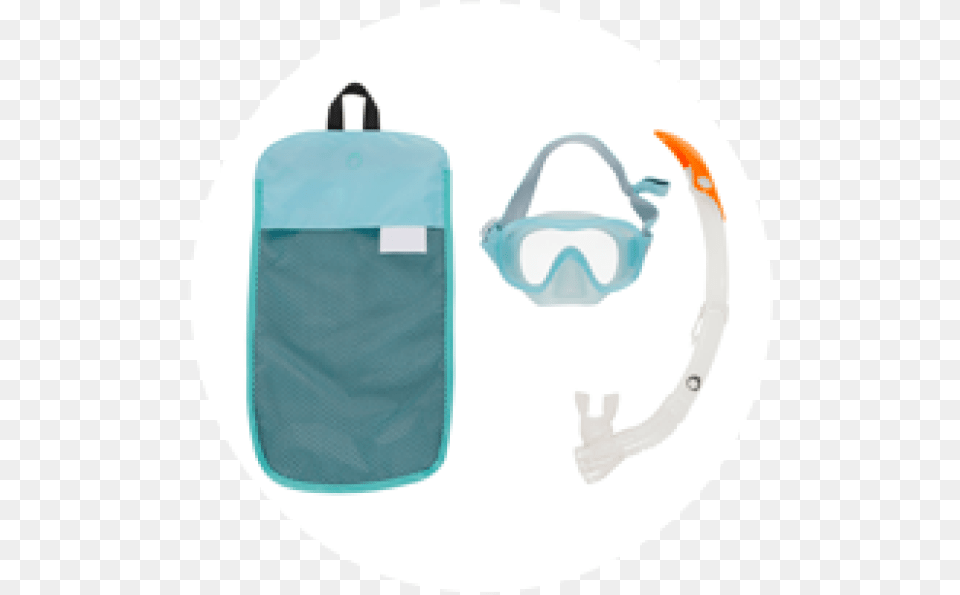 Kit Snorkeling Masque Tuba Subea Snorkel, Bag, Accessories Free Png Download