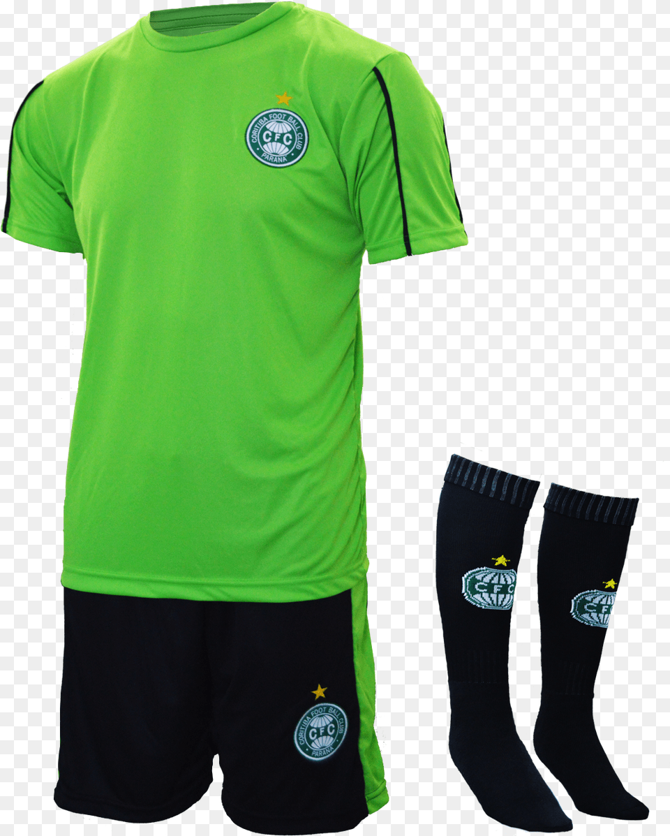 Kit Treino Active Shirt, Clothing, T-shirt, Hosiery, Sock Free Png Download