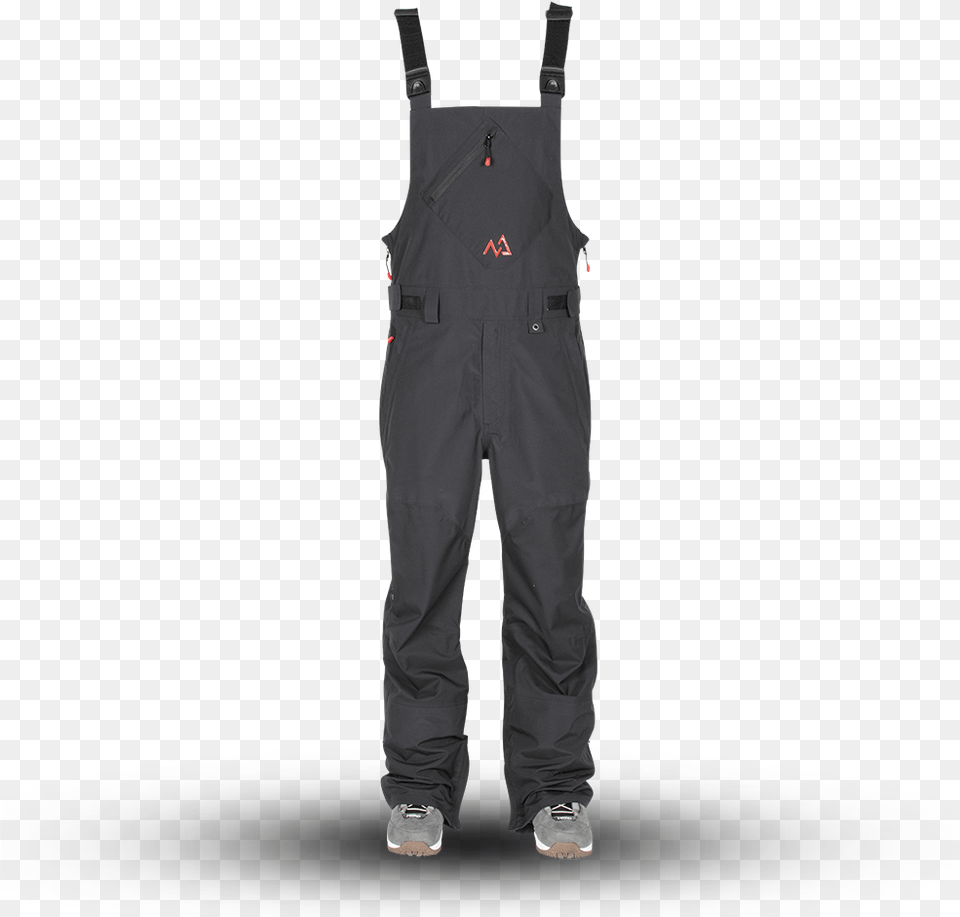 Kitami Bib Black Nitro Snowboards, Clothing, Jeans, Pants, Footwear Png Image