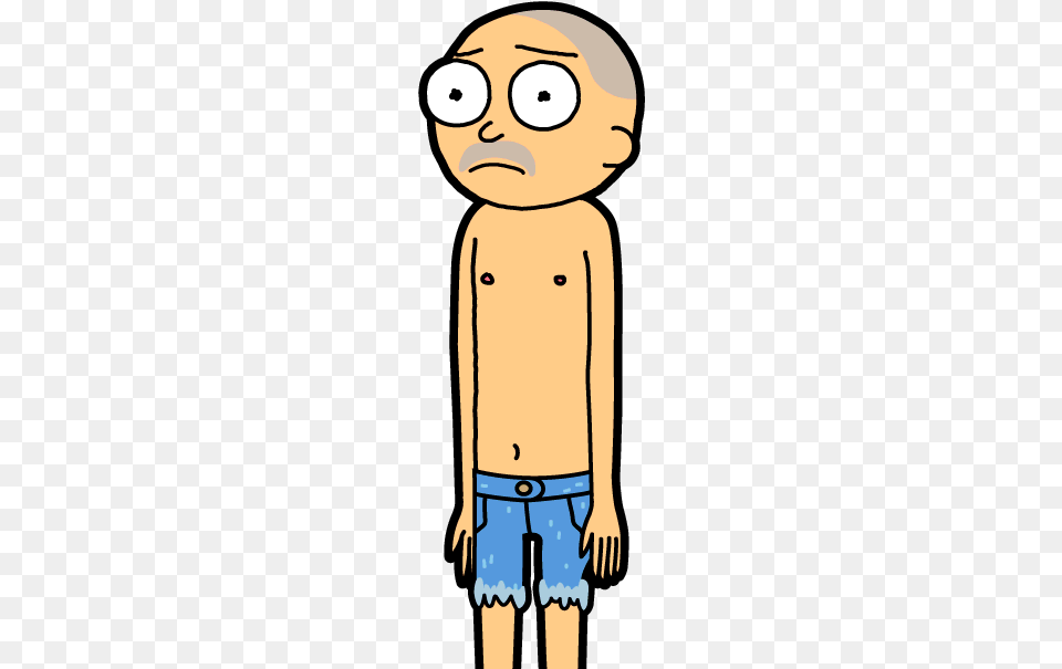 Kitchen Boy Morty Pocket Mortys, Clothing, Shorts, Alien, Baby Free Png Download