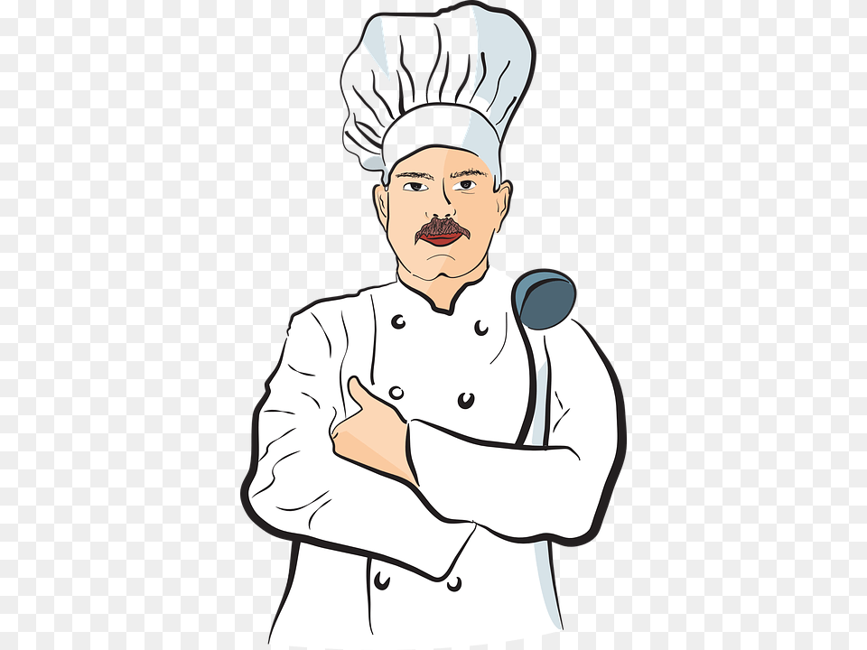 Kitchen Chef Cartoon, Adult, Male, Man, Person Free Transparent Png