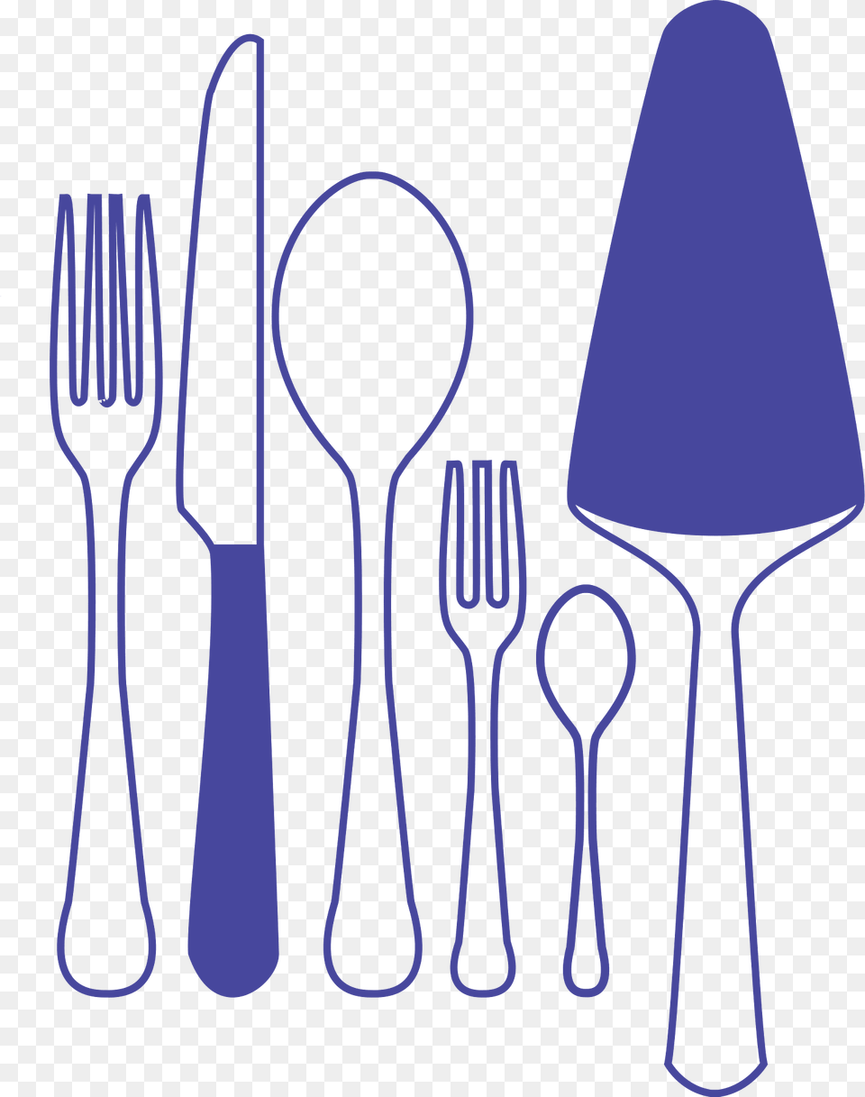Kitchen Clipart, Cutlery, Fork, Spoon Png Image
