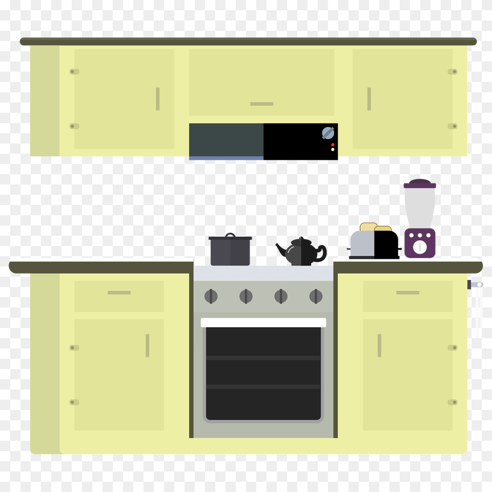 Kitchen Clipart, Indoors, Interior Design, Closet, Cupboard Free Png Download