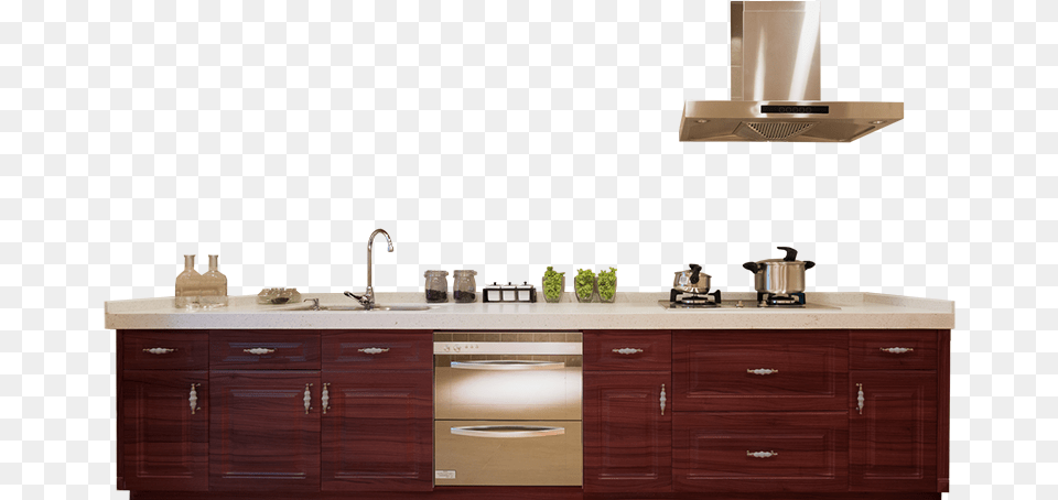 Kitchen Counter Kitchen Counter, Indoors, Plant, Sink, Sink Faucet Free Png