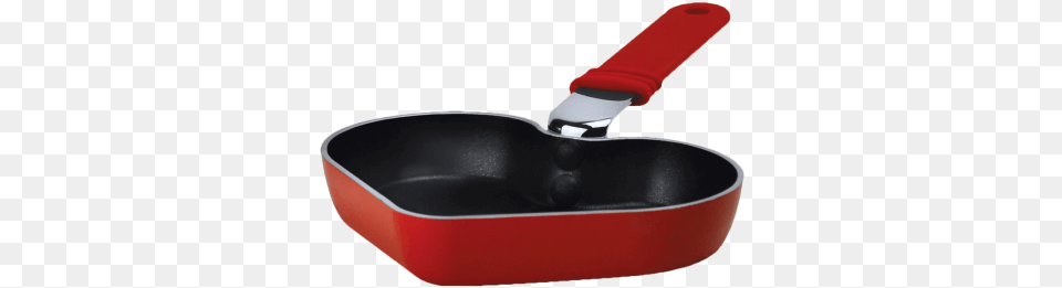 Kitchen Extras Mini Heart Fry Pan Red Frying Pan, Cooking Pan, Cookware, Frying Pan, Appliance Png Image