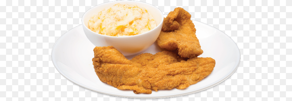 Kitchen Fish Amp Grits Schnitzel, Food, Fried Chicken, Cream, Dessert Free Png