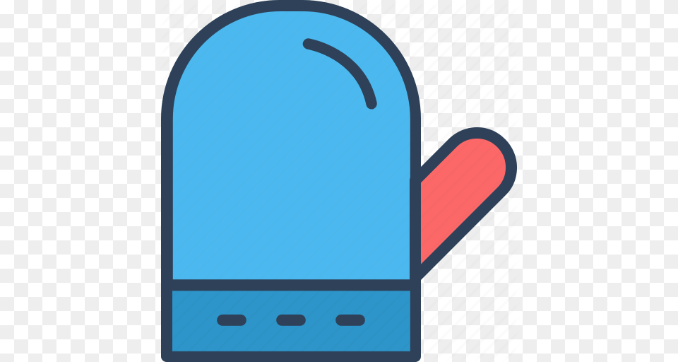 Kitchen Glove Mitten Oven Glove Oven Mitt Pot Holder Icon, Electronics, Mobile Phone, Phone Free Png Download