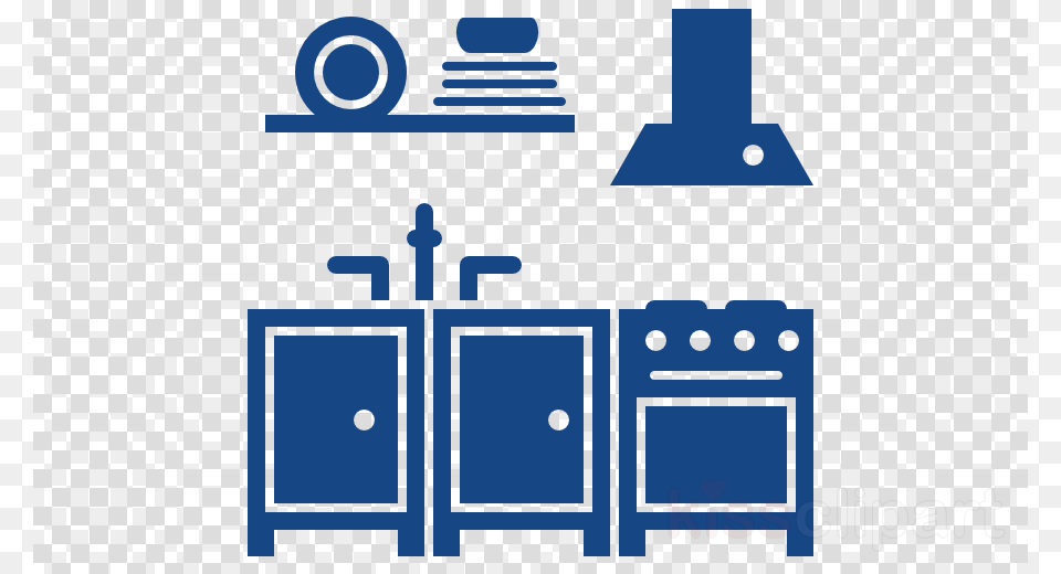Kitchen Icon Clipart Kitchen Cabinet Furniture, Home Decor Png Image