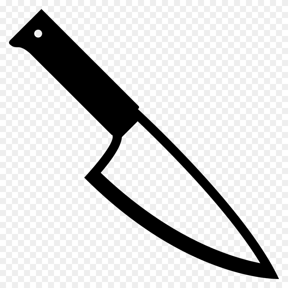 Kitchen Knife Emoji Clipart, Blade, Dagger, Weapon Free Png