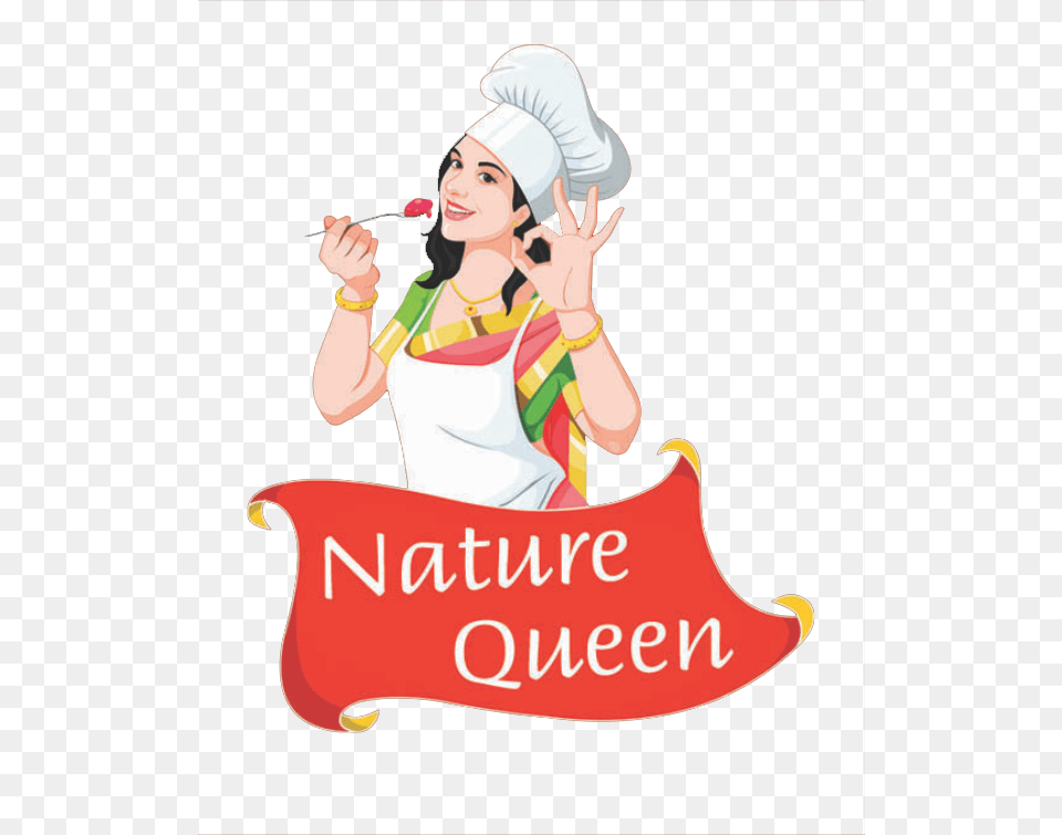 Kitchen Queen Logo Home Foods Logo, Adult, Person, Woman, Female Png Image