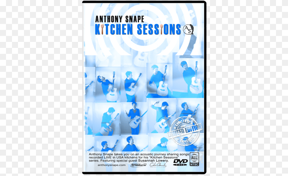 Kitchen Sessions Dvd Volume Dvd, Advertisement, Poster, Person, Adult Png Image